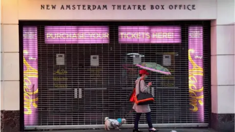 Getty Images Broadway performances have all been cancelled