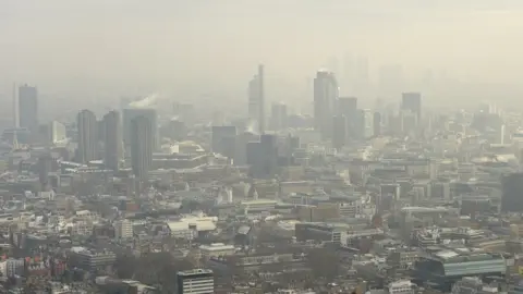 Getty Images Air pollution in London