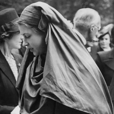 Getty Images Princess Elizabeth at the 1946 eisteddfod