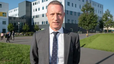 Head teacher Andrew Roberts