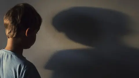 Getty Images Isolated anonymous child