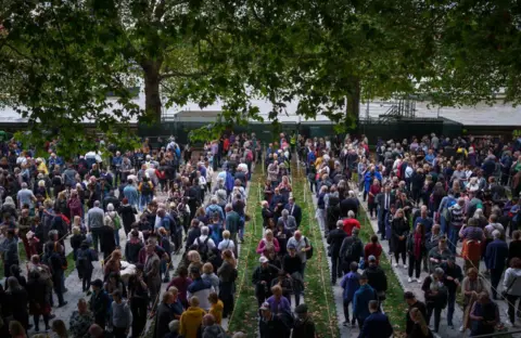 Getty Images The queue