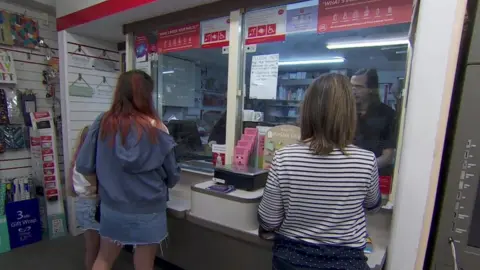 BBC Post Office counter in Little Neston