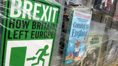 BBC Books on the side of Big Ben