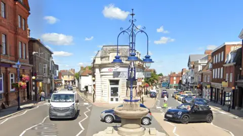 Google A view of Sevenoaks High Street