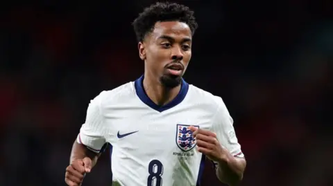 Angel Gomes playing for England