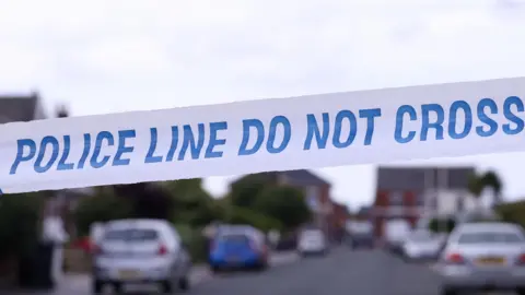 BBC Police tape