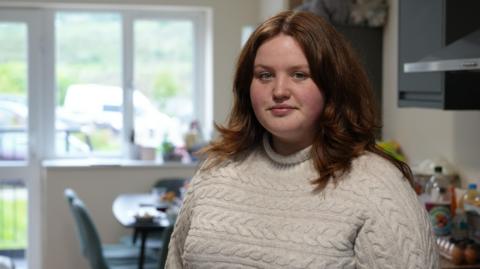 Eighteen year old Beca says almost all her salary goes on the cost of living