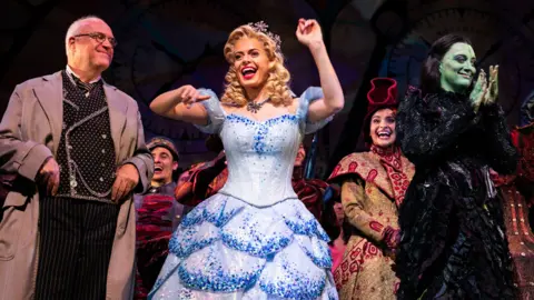 Getty Images Cast of Wicked in the West End