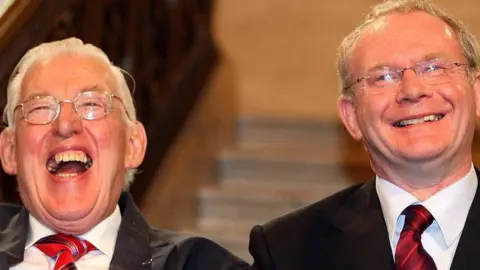 Getty Images/AFP Ian Paisley and Martin McGuinness