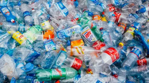 Getty Images Plastic bottles