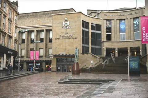 Getty Images Concert Hall steps