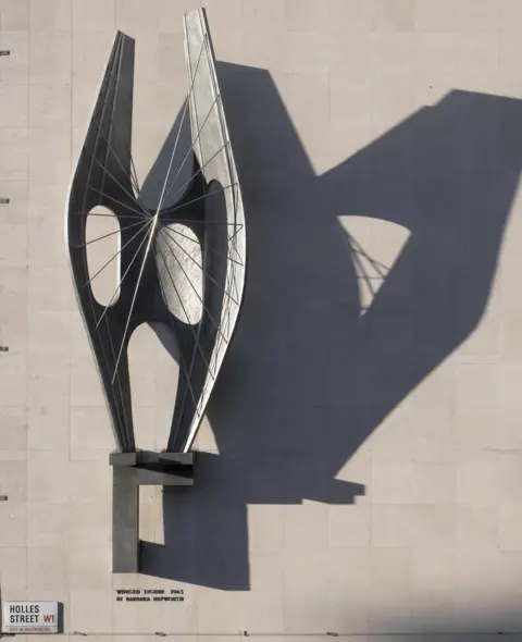 Winged figure by Barbara Hepworth