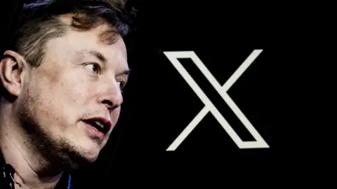 A picture of a man's head with a giant "X" next to it.