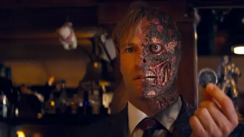 Warner Bros Aaron Eckhart as Harvey Dent / Two-Face in the Dark Knight