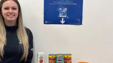 University of Gloucestershire Paige Archer, activities and opportunities officer