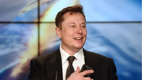 Getty Images SpaceX chief executive Elon Musk