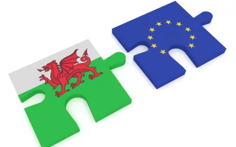 Thinkstock Wales and EU jigsaw pieces
