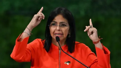 Delcy Rodríguez, Venezuela's acting president