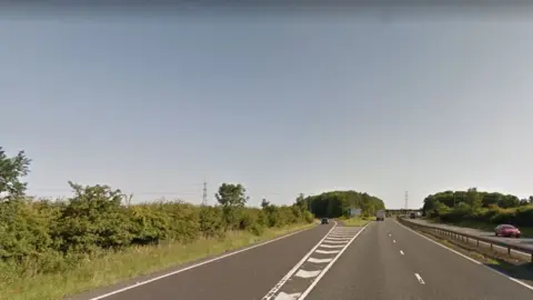 Google A19 Kirklevington junction