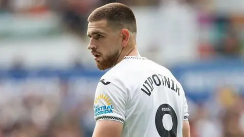 Zan Vipotnik in action earlier this season 