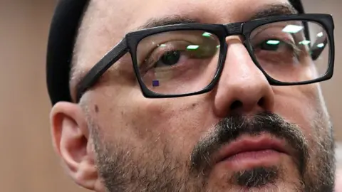 AFP Russian stage and screen director Kirill Serebrennikov waits for the start of a hearing at a court in Moscow on November 7, 2018