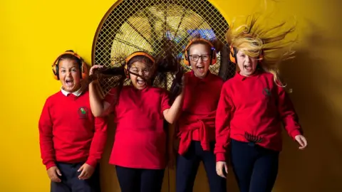 National Railway Museum Schoolchildren at the gallery