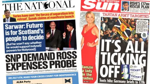 Scotland's papers: 12 June