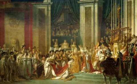 AFP The Coronation of Napoleon by Jacques-Louis David