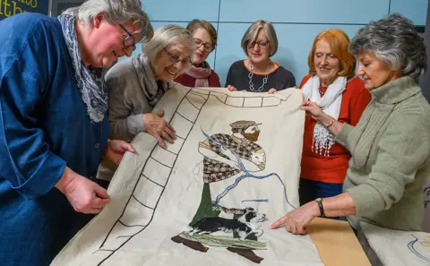 Phil Wilkinson Tapestry work