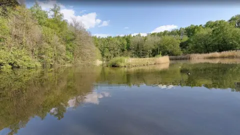 Google Maps Swanwick Lakes Nature Reserve