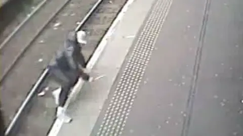 Crown Office Daniel Haig with a knife