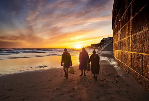 John Donoghue Sea swimmers