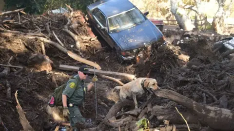 Getty Images 2018 mudslides