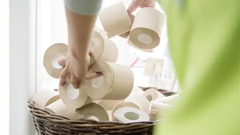 Getty Images Toilet rolls