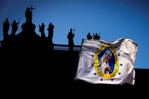 Getty Images Anti-abortion protest in Rome last month