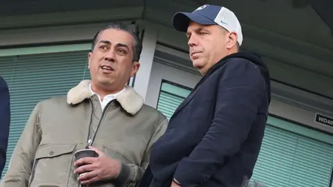 Chelsea owners Behdad Eghbali (left) and Todd Boehly