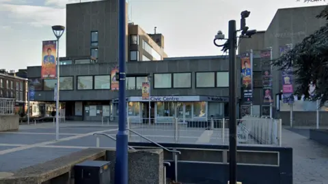 Gravesham Borough Council's civic centre in Gravesend town centre.