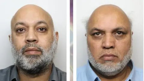 West Yorkshire Police Mugshots of Fayaz and Imtiaz Ahmed