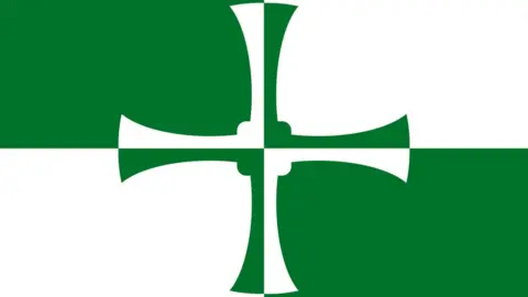 Flag Institute Kirkcudbrightshire's flag