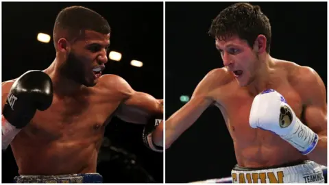 British boxers Gamal Yafai and Gavin McDonnell