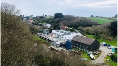 Guernsey Water A photo of St Saviour's Water Treatment Works.