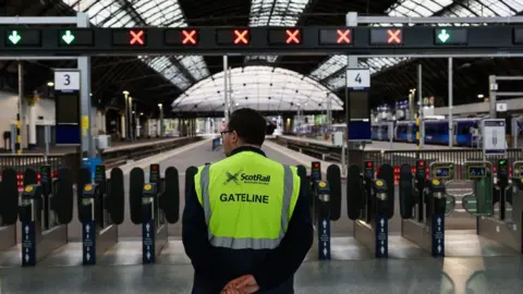 Getty Images rail strike 