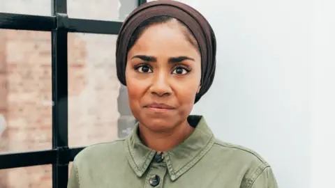 Nadiya Hussain pictured at BBC Radio 2