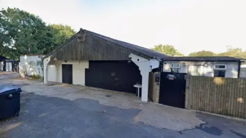 A Google Street image of the outside of what looks like a converted barn.