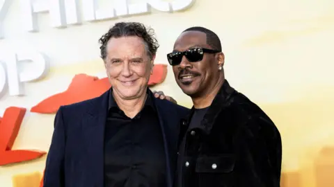 Reuters Beverly Hills Cop: Axel F stars Eddie Murphy and Judge Reinhold