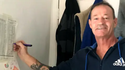 Family photo Cancer patient Colin Reilly