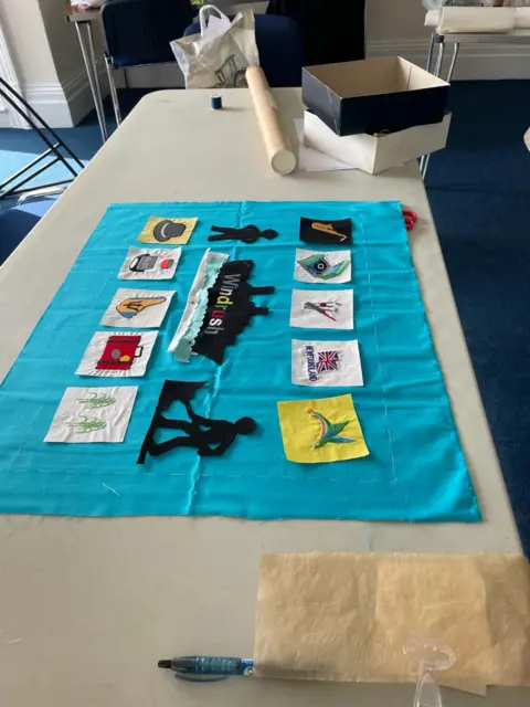 Suffolk Windrush Celebration Committee Windrush quilt