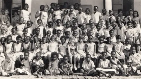 Gaynor Prior Pupils at Santa Maria School