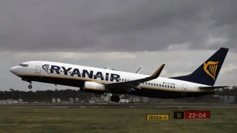 Getty Images Ryanair plane